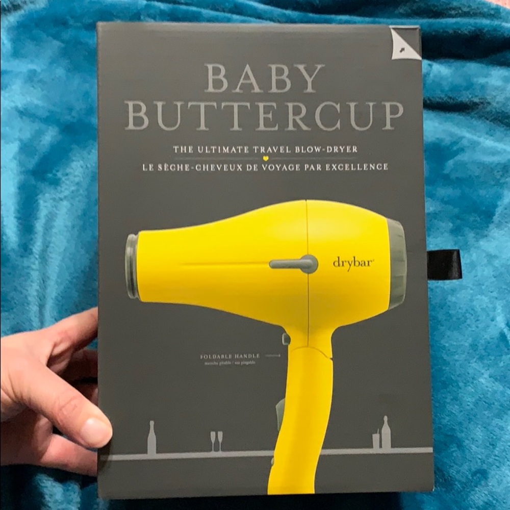Drybar baby buttercup travel blow dryer